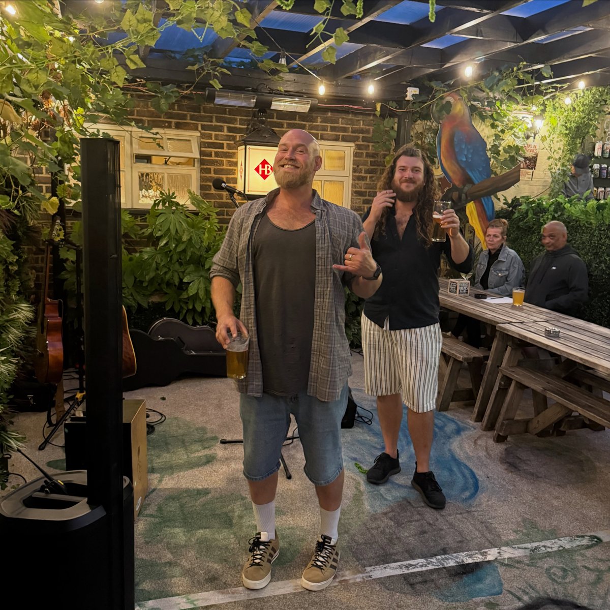 Opening night of Hops in the Tropics
